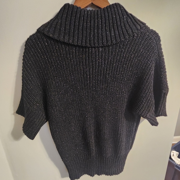 Michael Kors Black shimmer Sweater half sleeve knit - Picture 10 of 10
